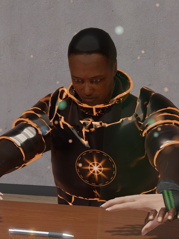 Marcus the Powerhouse, a character in PenBlow Simulator