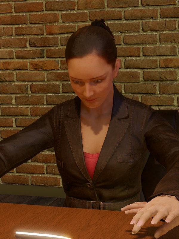 Nora, a character in PenBlow Simulator